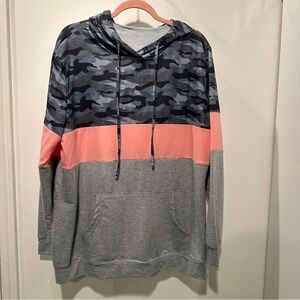 Angerella Camouflage and Pink Women's Hoodie XXL